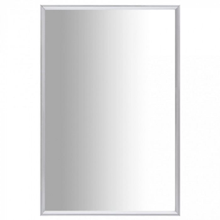 Oglindă, argintiu, 60x40 cm