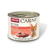 Animonda Carny Kitten -carne de vită de curcan 200 g