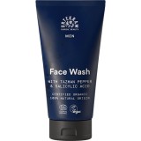 Urtekram Gel Curatare Fata Barbati Natural, 150ml, Aloe Vera Bio, Acid Salicilic, Piele Sensibila