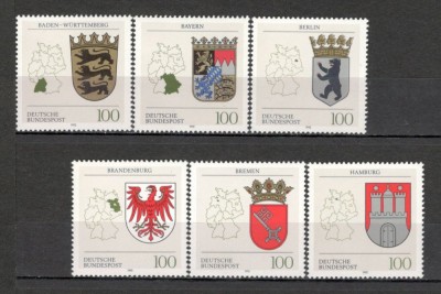 Germania.1992 Steme ale landurilor MG.762 foto