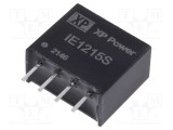 Convertor DC/DC 1W 12V la 15V 66mA SIP THT XP POWER