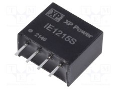 Convertor DC/DC 1W 12V la 15V 66mA SIP THT XP POWER