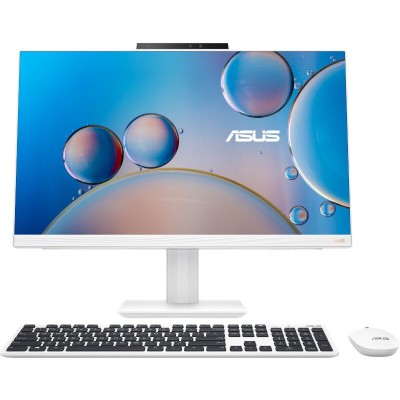 All-In-One PC ASUS A5402WVART, 23.8 inch FHD Touchscreen, Procesor Intel&amp;reg; Core&amp;trade; 5 120U 1.4GHz Raptor Lake, 8GB RAM, 512GB SSD, Intel Graphics, Camera foto
