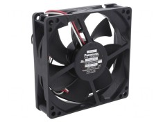 Ventilator DC axial 24V 92x92x25mm 57m3/h 22dBA cu bila foto