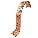 Bratara Ceas 22mm Auriu Rose Time Veranda Otel Inoxidabil Metalica Zale Ajustabile WZ2904