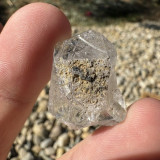 Diamant herkimer cristal natural unicat b8, Stonemania Bijou