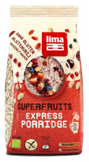 Porridge Express cu superfructe fara gluten bio 350g foto