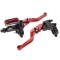Set pompa frana si maneta ambreiaj reglabile, filet pentru oglinda m10x1.25, cul... Cod Produs: MX_NEW CNC90053R