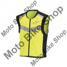 MBS Vesta reflectorizanta Alpinestars Hivis, negru-galben fluo, XL, Cod Produs: 6509014XLAU foto