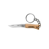 Cutit breloc N&deg;02, inox, 3,5cm, &quot;Tradition Inox&quot;, Stainless Steel - Opinel