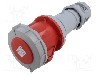 Conector alimentare AC, IEC 60309, IP67, 63A, 0,4kV, 5 pini, TAIZHOU BAOLUDA ELECTRIC - QX1121