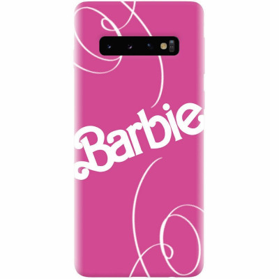 Husa silicon pentru Samsung Galaxy S10, Barbie foto