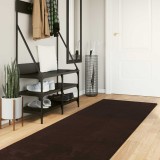 vidaXL Covor moale cu pile medie și spălabil HUARTE Maro 500 x 80 cm 42022518