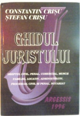 GHIDUL JURISTULUI de CONSTANTIN CRISU, STEFAN CRISU, 1996 foto