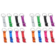 Set 16 desfacatoare pentru capace, 8.2 cm, aluminiu, multicolor