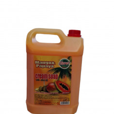 Sapun lichid cremos, Mango & Papaya, Cloret5 L
