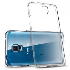 Husa SAMSUNG Galaxy S5 - Jelly Clear (Transparent) Anti-Ingalbenire foto