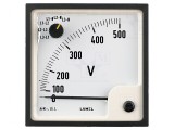 Voltmetru pe panou VAC: 0&divide;15kV 1,5 True RMS Umax: 300V
