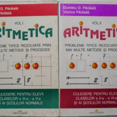 Artimetica. Probleme tipice rezolvate prin mai multe metode si procedee. Culegere pentru elevii claselor a III-a – a V-a si ai scolilor normale (2 vol