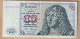 (1) BANCNOTA GERMANIA - 10 MARK 1980 (2 IANUARIE 1980), PORTRET LUCAS CRANACH CEL BATRAN