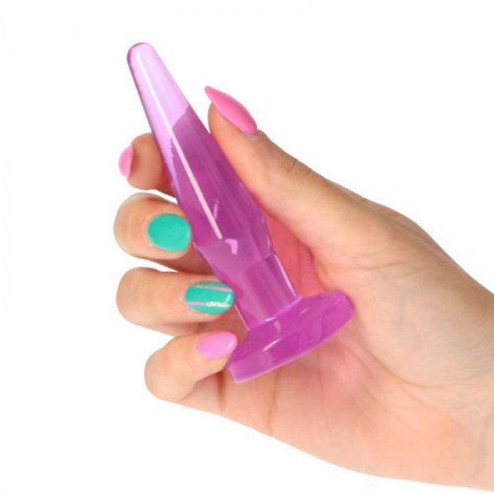 Dildo Anal Jelly Plug Purple Small, Erotica