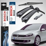 Cumpara ieftin Set Complet Ștergătoare față + lunetă pentru VW Golf VI (5K1) 2008-2013 | Bosch Aerotwin A979S + A282H