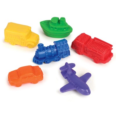 Mini vehicule pentru numarat - set 72 buc foto