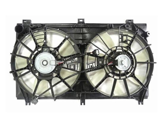 GMV radiator electroventilator Lexus IS, 2013-, IS250, motor 2.5 V6, benzina, cutie automata, cu AC, 355/355 mm,