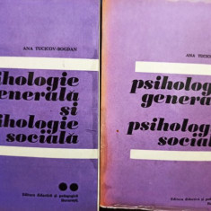 Ana Tucicov Bogdan - Psihologie, 2 vol. (1973)