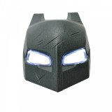 Masca Batman Dark Knight cu LED, IdeallStore&reg;, PVC, Neagra, 15 cm, Costum Petrecere Copii, Universala
