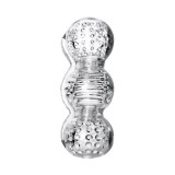 Masturbator Lingam Rashmi Flexibil TPE Transparent 15.5 cm