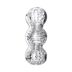 Masturbator Lingam Rashmi Flexibil TPE Transparent 15.5 cm