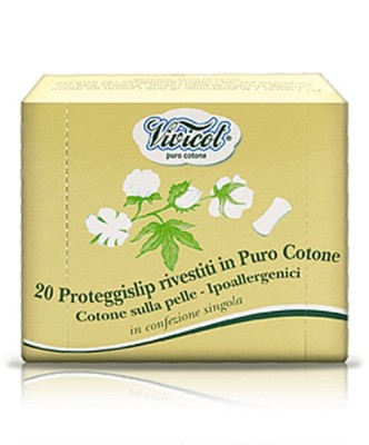 Protej slip ultra subtire din bumbac bio, hipoalergenic (20 buc) - VIVICOT Puro Cotone foto