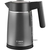 Fierbător de apă Bosch TWK5P475, 2400 W, 1.7 L, Gri