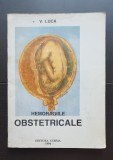 Hemoragiile obstetricale - V. Luca
