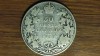 AG10 Canada - moneda de colectie foarte rara argint sterling - 50 cents 1910 -Edward VII- varianta cu an unic (Edwardian Leaves) - starea din imagini, America de Nord