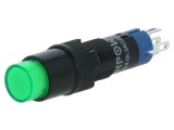 Comutator apăsare SPDT ON-ON, 24V LED