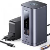 Hub USB-C Baseus Spacemate, 11in1, Gri B0112701