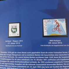 Euro set - Letonia 2014 de la 1 cent la 2 euro, 8 monede