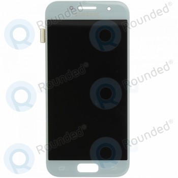 Samsung Galaxy A3 2017 (SM-A320F) Modul display LCD + Digitizer albastru GH97-19753C GH97-19732C foto