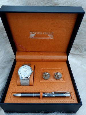 Set Ceas Butoni si Pix Matteo Ferari WZ4750 foto