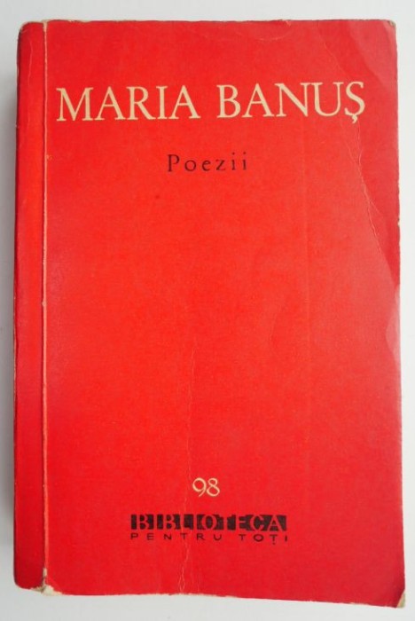 Poezii &ndash; Maria Banus