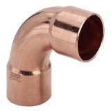Cot cupru, interior-interior, D 15 mm, 90 grade, Viega 5090