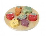 Puzzle legume si fructe, Orange Tree Toys
