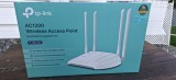 TP-LINK TL-WA1201 V3 - AC1200 Wireless Access Point Gigabit PoE Wi-Fi 5 / Dual band 4 antene / Beamforming / WPA3