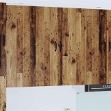vidaXL Dulap suspendat de bucătărie Lemn Vechi 80 x 31 x 100 cm 885153