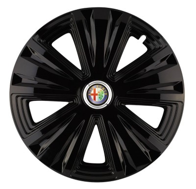 Set 4 capace roti Glory negru R14 pentru gama auto Alfa Romeo foto