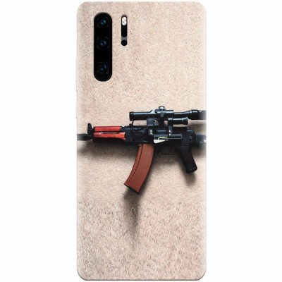 Husa silicon pentru Huawei P30 Pro, AK Kalashnikov Gun Of Military foto