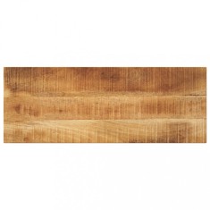 vidaXL Blat masă, 90x30x2,5 cm, dreptunghiular, lemn masiv mango brut