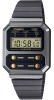 Ceas Casio Vintage Edgy A100WEGG-1A2 Unisex, Digital, Inox, Rezistent Apa